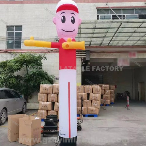 Shopping mall/store entrance welcome doll inflatable advertisement