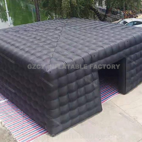 Black Square Inflatable Tent