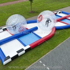 Inflatable Zorb Ball Race Game Field