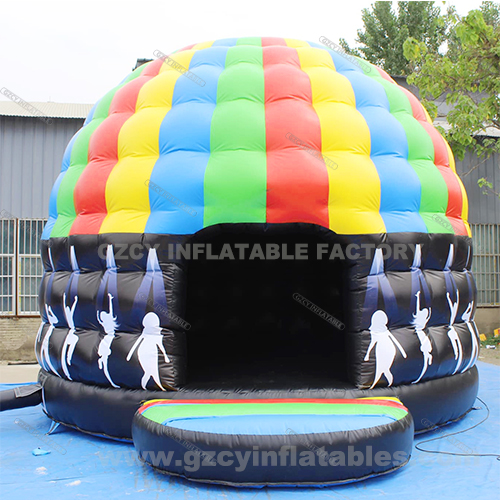 Disco Bounce House Commercial Inflatable Dome Tent