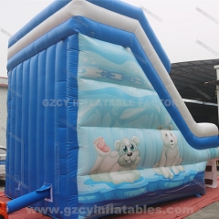 Inflatable Bear Dry Slide