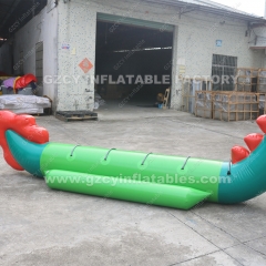 Double tube inflatable dragon boat banana boat