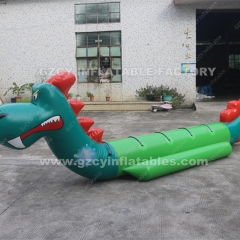 Double tube inflatable dragon boat banana boat