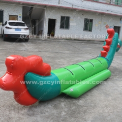 Double tube inflatable dragon boat banana boat