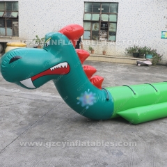 Double tube inflatable dragon boat banana boat