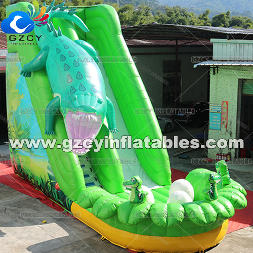 Crocodile Inflatable Slide