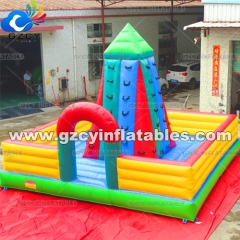 Children Climbing Wall