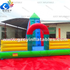 Children Climbing Wall