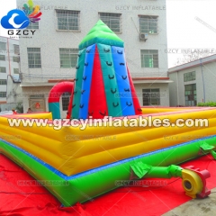 Children Climbing Wall