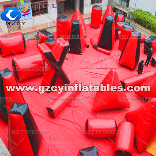 Inflatable Paintball Course paintball,paintball equipment,paintball course,paintball inflatables ...