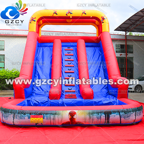 Inflatable Spiderman Water Slide