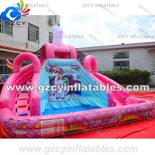 Unicorn Water Slide Inflatable