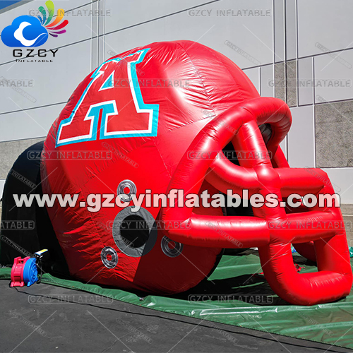 Custom Inflatable Football Helmet inflatable football helmet tunnel,blow up helmet tunnel,inflatable ...