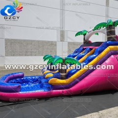 Commercial Inflatable Water Slide For Kids inflatable water slide with pool For Sale