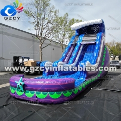 Cheap price inflatable slide for kids water slide commercial big inflatable water slide with pool for adults