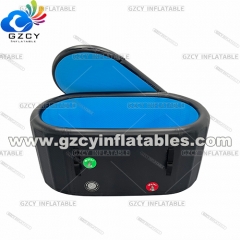 Factory Custom portable foldable inflatable Cold Plunge Tub Adult PVC Ice Bath Tub