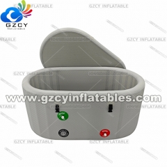 Factory Custom portable foldable inflatable Cold Plunge Tub Adult PVC Ice Bath Tub