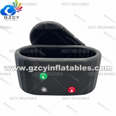 Factory Custom portable foldable inflatable Cold Plunge Tub Adult PVC Ice Bath Tub