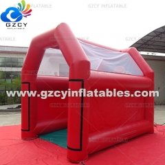 Inflatable Soccer Custom Shootout Game Portable Football Shooting Target Post Gate Inflatable Football Goal For Party