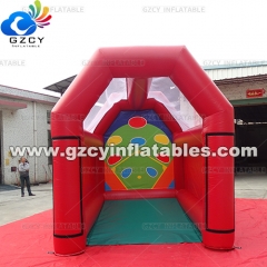 Inflatable Soccer Custom Shootout Game Portable Football Shooting Target Post Gate Inflatable Football Goal For Party