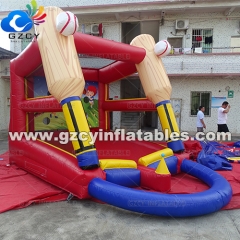 Inflatable Basketball Hoop Toss Game Bounce