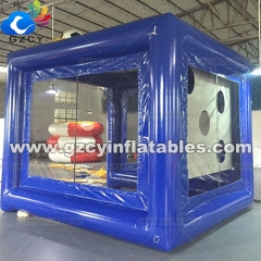 Inflatable Soccer Target Goal Football Shoot Game Soccer Kick Game Inflatable Football Penalty Shootout