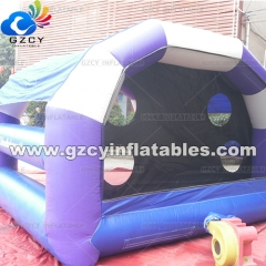 inflatable soccer football kick pvc shootout sport cage goal game