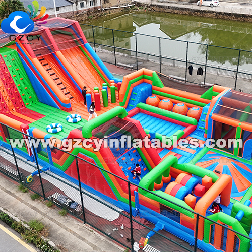 Customized Inflatable Big Playground Funcity