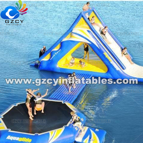 Customized Inflatable Floating Trampoline Water Trampoline