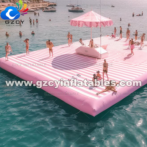 Customized  Inflatable Pickleball Court Inflatable Water Park