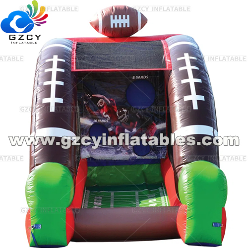Customized  Inflatable Football Game Party Rental Shooting Range