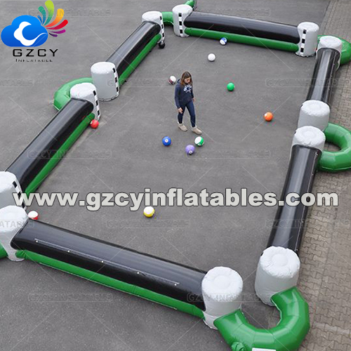 Customized  Inflatable Snooker Football Table Field Soccer Billboard for Kids and Adults