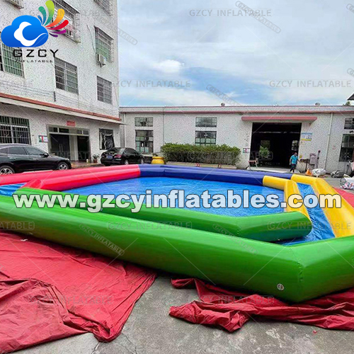 Customized Inflatable Swimming Pool Outdoor Water Play Equipment Park Rental Large Blow up Pools
