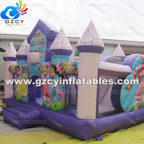 Princess Inflatable Castle Bouncy Combo