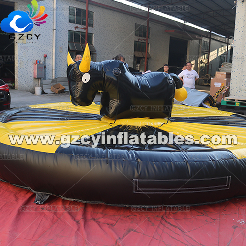 Carnival Inflatable Bull Ride on Car Inflatable Rodeo Bull Games ...