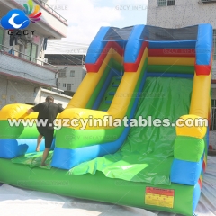 Colorful Inflatable Wet Slide Dry Slide