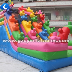 Block Inflatable Slide For Kids