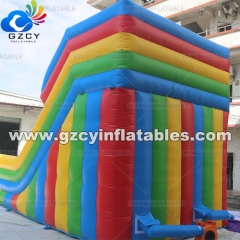 Colorful Inflatable Wet Slide Dry Slide