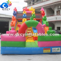 Block Inflatable Slide For Kids