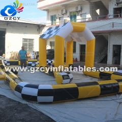 Inflatable Race Trace Bumper Car Track
