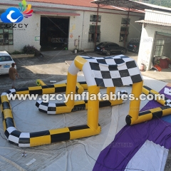 Inflatable Race Trace Bumper Car Track