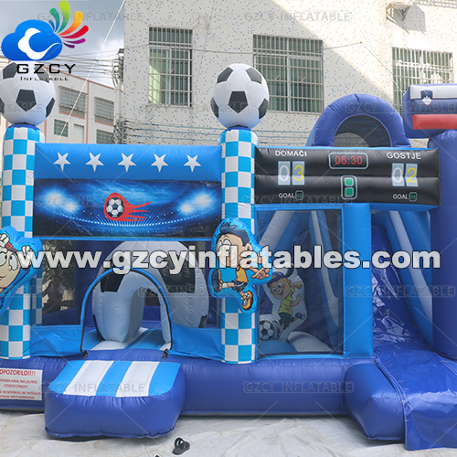 Basketball Theme Inflatable Bouncer Castle Combo