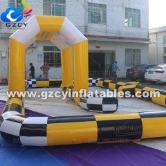 Inflatable Race Trace Bumper Car Track