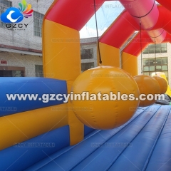 Customized Inflatable Playground Funcity With Big Balls