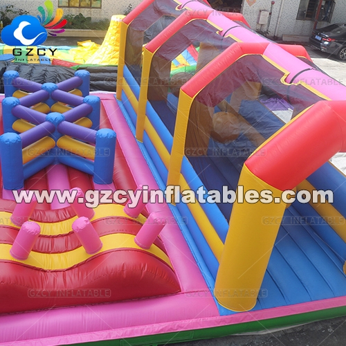 Customized Inflatable Playground Funcity With Big Balls