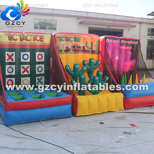 3 in 1 Inflatable PVC Tarpaulin Carnival Games with PLATO Best Quality