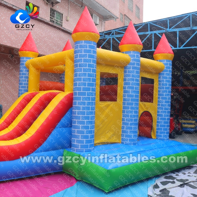 Mh Inflatable Castle Inflatable Combo Slide with Jumping Castle Bouncer House,Inflatable Castle