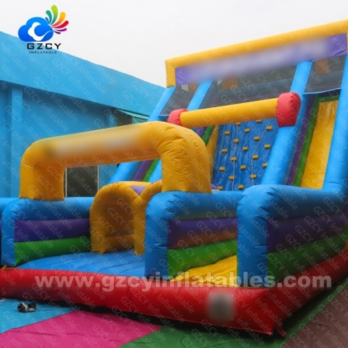Factory Wholesale PVC Inflatable Dry Slide Themed Amusement Park Largest Outdoor Inflatable Slide for Sale