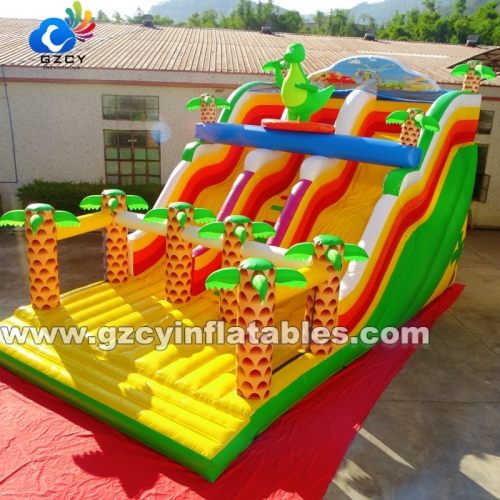 Outdoor Inflatable Castle Factory Direct Customizable for Party Park Rental Kids Slide Trampoline Combo Slide