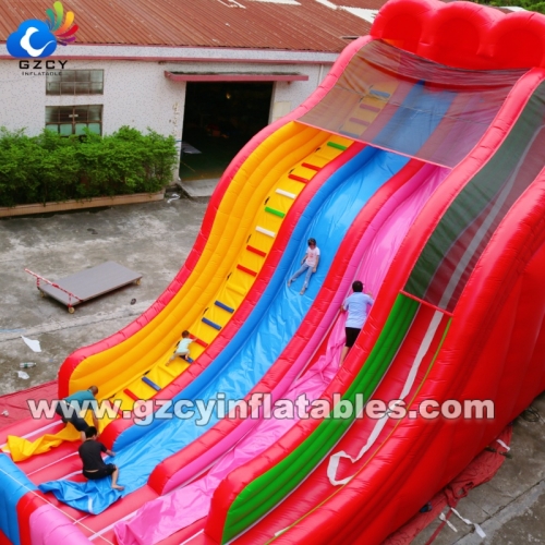 Commercial Outdoor Jumping Castles Bounce House Water Slide for Kids Patrol Inflatable Castles Cartoon Slide Inflatable Slide